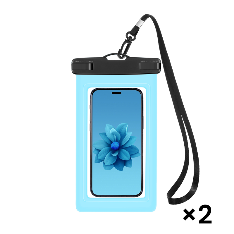 🥳2026 HOT SALE🥳💞50K+ SOLD!📱💧 50% OFF! Universal Waterproof Phone Pouch – Dual snap lock, responsive touch screen. Swim, snap, stay connected! 🌊✨