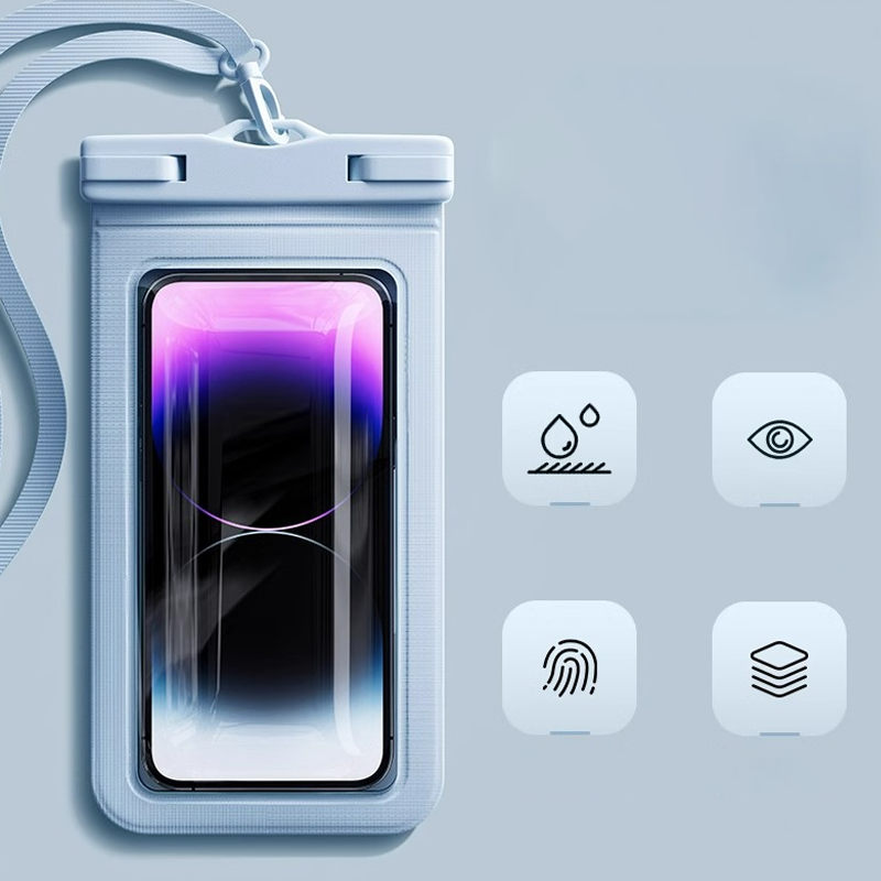 🥳2026 HOT SALE🥳💞50K+ SOLD!📱💧 50% OFF! Universal Waterproof Phone Pouch – Dual snap lock, responsive touch screen. Swim, snap, stay connected! 🌊✨