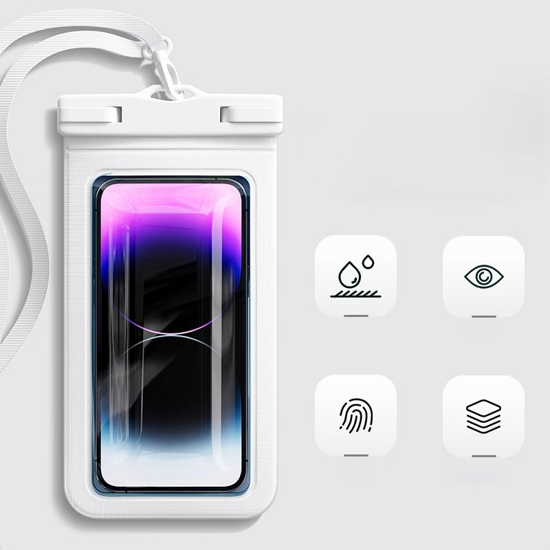 🥳2026 HOT SALE🥳💞50K+ SOLD!📱💧 50% OFF! Universal Waterproof Phone Pouch – Dual snap lock, responsive touch screen. Swim, snap, stay connected! 🌊✨