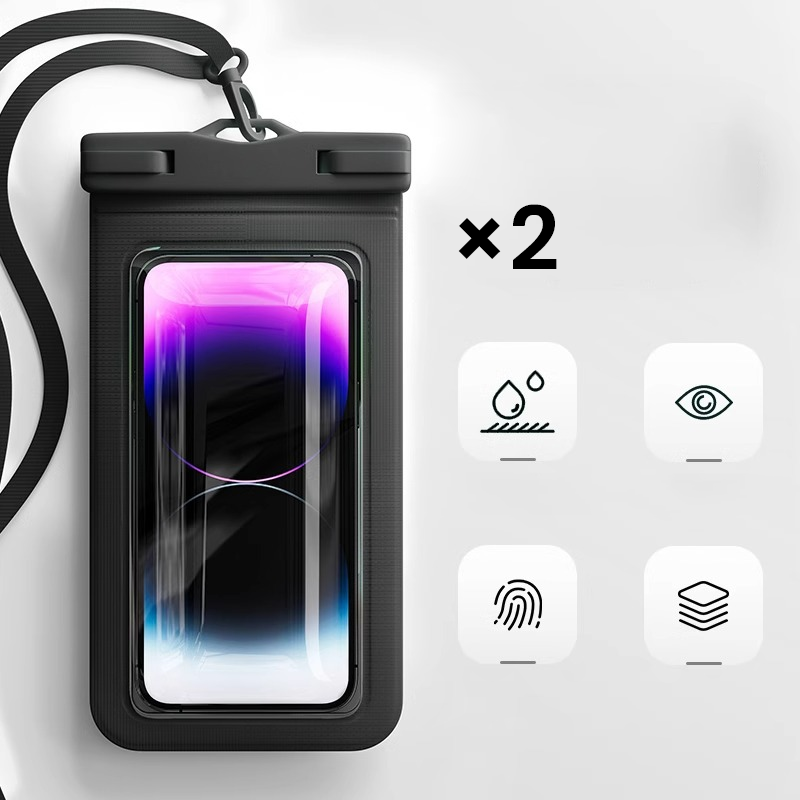 🥳2026 HOT SALE🥳💞50K+ SOLD!📱💧 50% OFF! Universal Waterproof Phone Pouch – Dual snap lock, responsive touch screen. Swim, snap, stay connected! 🌊✨