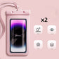 🥳2026 HOT SALE🥳💞50K+ SOLD!📱💧 50% OFF! Universal Waterproof Phone Pouch – Dual snap lock, responsive touch screen. Swim, snap, stay connected! 🌊✨