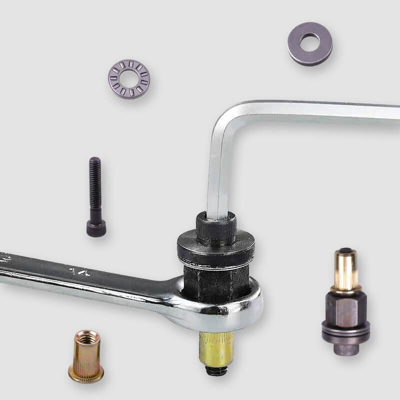 🥳2026 HOT SALE🥳💞50K+ SOLD!🔧⚡ 50% OFF! Rivet Gun Head & Nutsert Cap Set – Heavy‑duty steel, multi‑size kit. Perfect for auto, sheet metal & DIY repairs! 🔩✨
