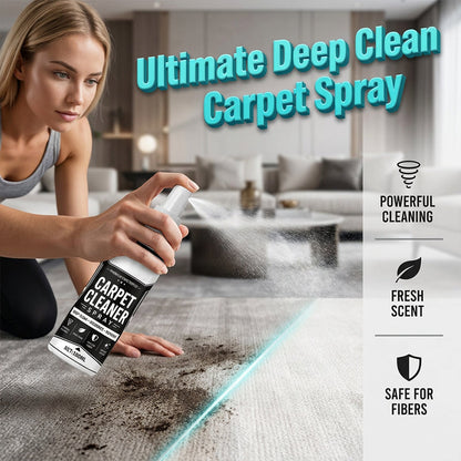 🥳2026 HOT SALE🥳💞50K+ SOLD! 🧼💨 50% OFF! Deep Clean Carpet & Fabric Spray – Micro‑foam lifts embedded dirt & stains, neutralises odours. Great for carpets, upholstery & car interiors – spot clean with ease! 🏠✨