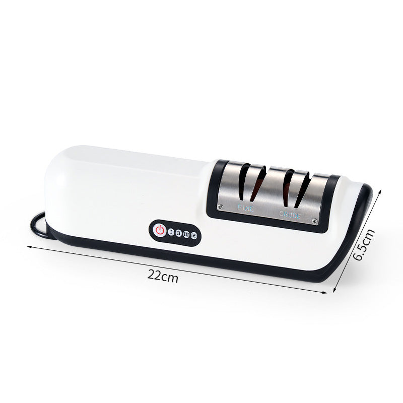 🥳2026 HOT SALE🥳💞50K+ SOLD! 🔪⚡ 50% OFF! Automatic Knife Sharpener – dual-stage coarse & fine, 3 speed settings, restores razor-sharp edges in seconds. Effortless precision! 🛡️💪
