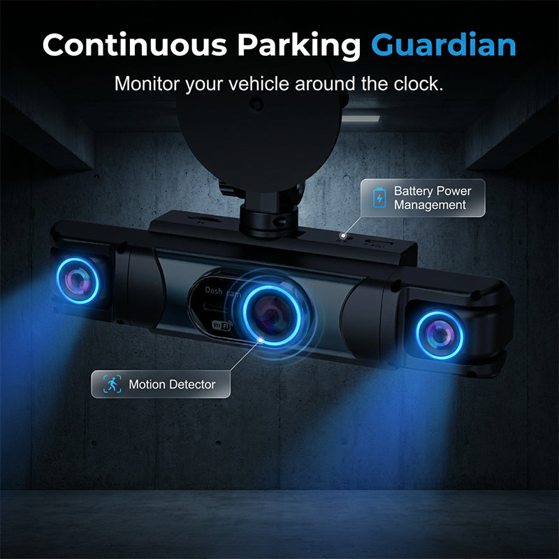 🥳2026 HOT SALE🥳💞50K+ SOLD!📹🚗 50% OFF! 1080P Multi‑Lens WiFi Dashcam – Front & cabin recording, WDR night vision, collision lock. Clear footage for total peace of mind! 🛡️✨