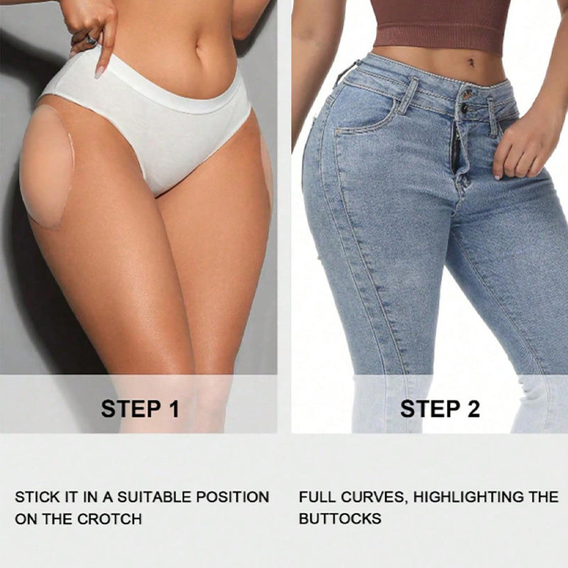 🥳2026 HOT SALE🥳💞50K+ SOLD!🍑✨ 50% OFF! Medical‑Grade Silicone Hip Pads – Self‑adhesive, ultra‑thin edges, natural feel. Instant curves that look & feel real! 💃🛡️