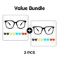 🥳2026 HOT SALE🥳💞50K+ SOLD!👓🧲 50% OFF! Magnetic 3‑in‑1 Glasses – Swap lenses in a snap: clear, polarised & night vision. One frame, endless clarity! 🌙✨