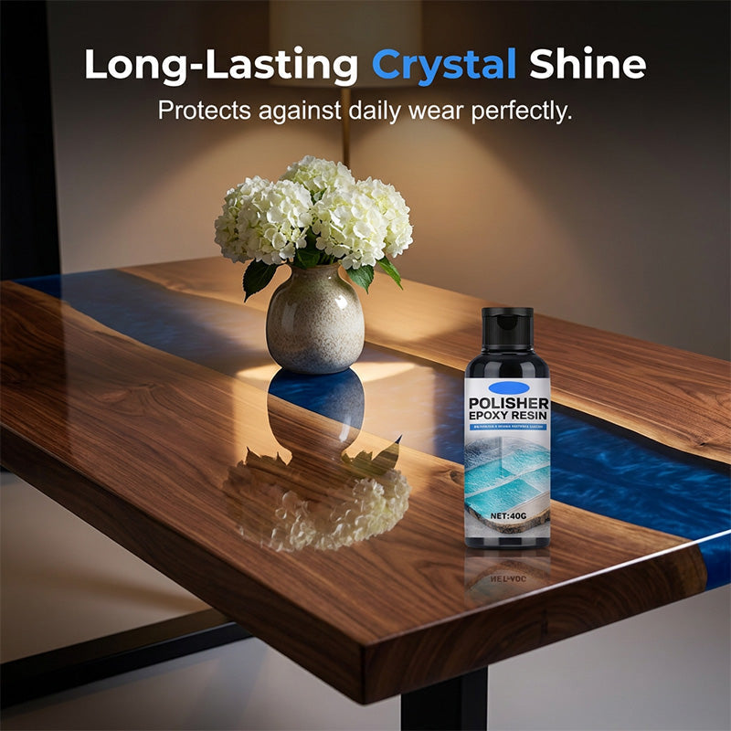 🥳2026 HOT SALE🥳💞50K+ SOLD!✨💎 50% OFF! Epoxy Resin Polish – Restores dull resin to crystal‑clear high gloss. Removes scratches & haze. Effortless hand polish! 🎨🌟