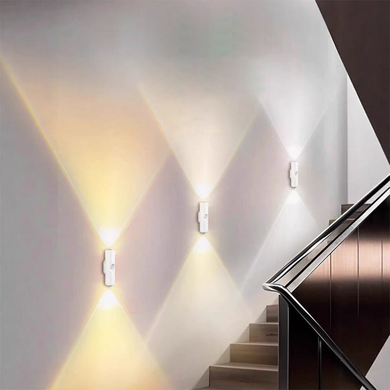 🥳2026 HOT SALE🥳💞50K+ SOLD! 💡🌙 Magnetic Motion Sensor Light – auto-on within 5m, 15s auto-off. RGB + warm white, magnetic mount, no tools. Safe night trips to the bathroom! 🚻✅