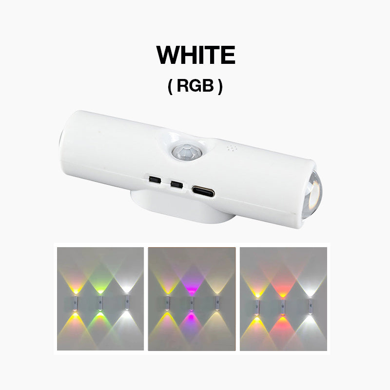 🥳2026 HOT SALE🥳💞50K+ SOLD! 💡🌙 Magnetic Motion Sensor Light – auto-on within 5m, 15s auto-off. RGB + warm white, magnetic mount, no tools. Safe night trips to the bathroom! 🚻✅