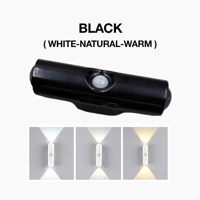 🥳2026 HOT SALE🥳💞50K+ SOLD! 💡🌙 Magnetic Motion Sensor Light – auto-on within 5m, 15s auto-off. RGB + warm white, magnetic mount, no tools. Safe night trips to the bathroom! 🚻✅