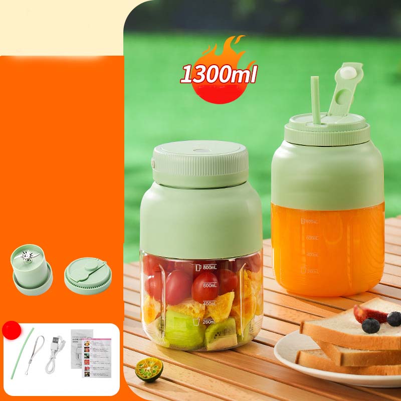 🥳2026 HOT SALE🥳💞50K+ SOLD!🏆🥤 LAST DAY 50% OFF! Portable Blender Cup – 1300ml, crushes ice, cordless. Make smoothies anywhere, anytime! 🍹⚡