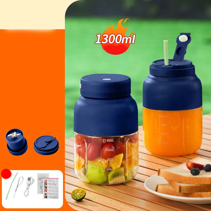 🥳2026 HOT SALE🥳💞50K+ SOLD!🏆🥤 LAST DAY 50% OFF! Portable Blender Cup – 1300ml, crushes ice, cordless. Make smoothies anywhere, anytime! 🍹⚡