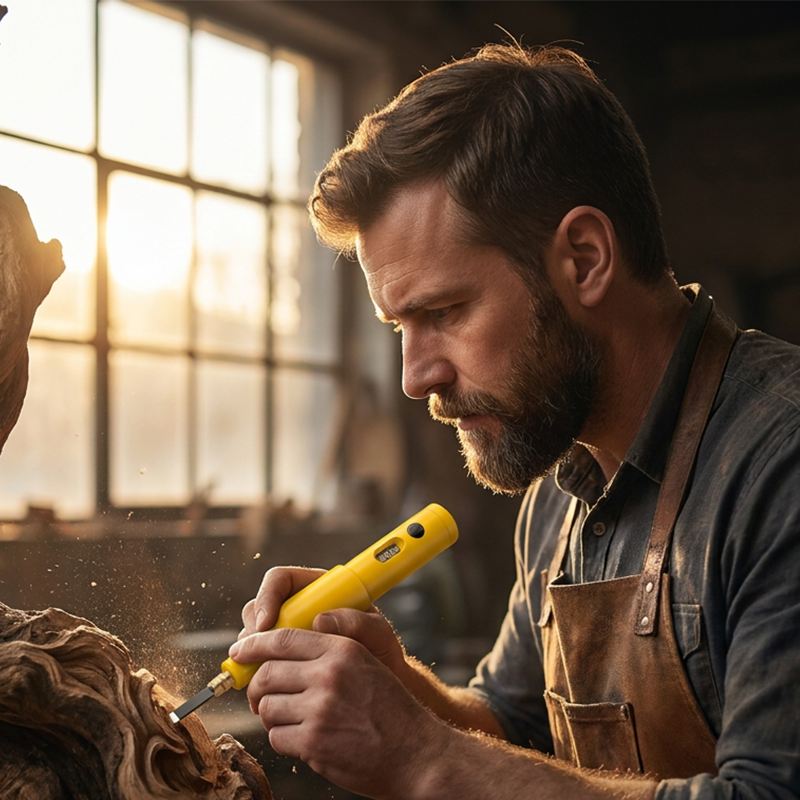 🥳2026 HOT SALE🥳💞50K+ SOLD!🪚⚡ 50% OFF! All-in-One Electric Carving Tool – Copper motor, low vibration, cordless. Carves wood, paper & gypsum with ease. A crafter's dream! 🎨✨