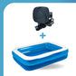 🥳2026 HOT SALE🥳💞50K+ SOLD!🏊‍♂️💙 50% OFF! Thickened Inflatable Pool with Pump – Durable family size, quick set-up. Cool off & make memories! 🌞✨
