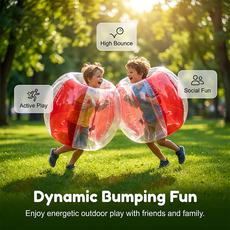 🥳2026 HOT SALE🥳💞50K+ SOLD!🏃‍♂️🛡️ 50% OFF! Inflatable Bumper Ball – Durable PVC, secure handles & straps. Safe rolling fun for kids & adults! ⚡✨