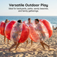 🥳2026 HOT SALE🥳💞50K+ SOLD!🏃‍♂️🛡️ 50% OFF! Inflatable Bumper Ball – Durable PVC, secure handles & straps. Safe rolling fun for kids & adults! ⚡✨