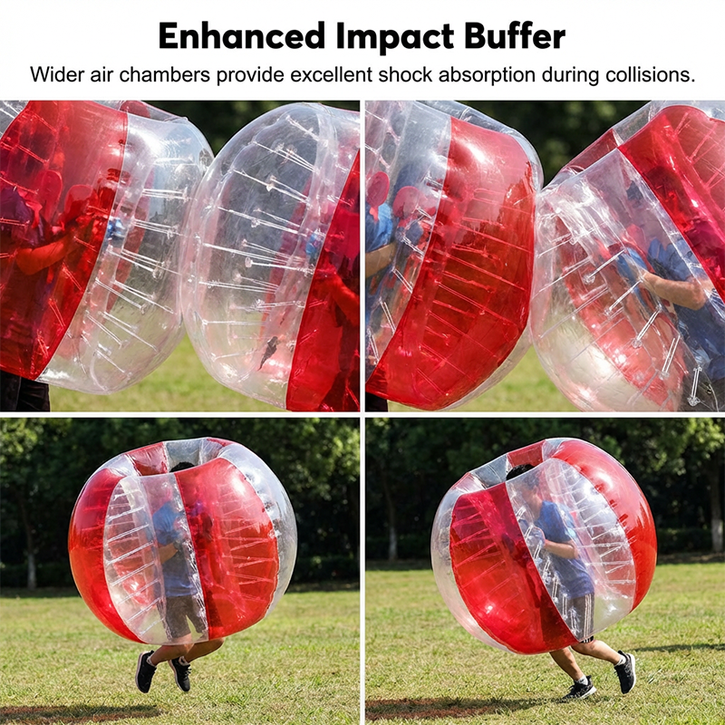 🥳2026 HOT SALE🥳💞50K+ SOLD!🏃‍♂️🛡️ 50% OFF! Inflatable Bumper Ball – Durable PVC, secure handles & straps. Safe rolling fun for kids & adults! ⚡✨