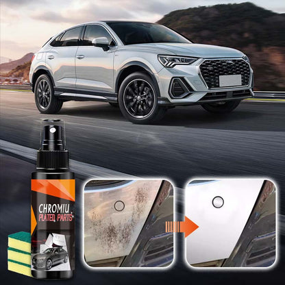 🥳2026 HOT SALE🥳💞50K+ SOLD!✨🚗 50% OFF! Car Metal Chrome Polish – Restores dull chrome to mirror shine. Removes rust & oxidation. Easy apply, lasting results! 🛡️💎