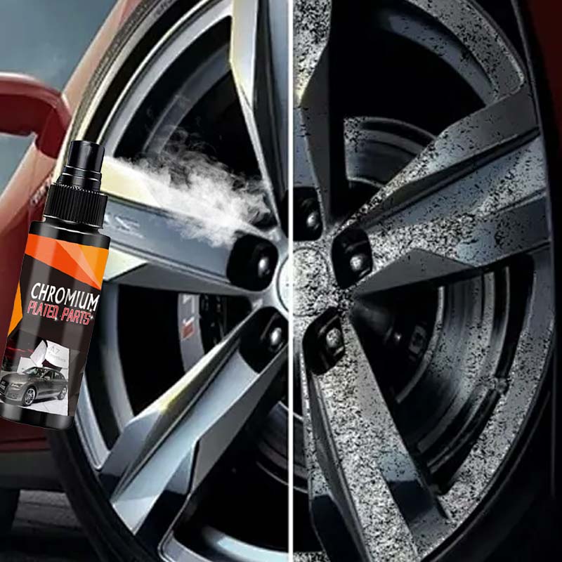 🥳2026 HOT SALE🥳💞50K+ SOLD!✨🚗 50% OFF! Car Metal Chrome Polish – Restores dull chrome to mirror shine. Removes rust & oxidation. Easy apply, lasting results! 🛡️💎