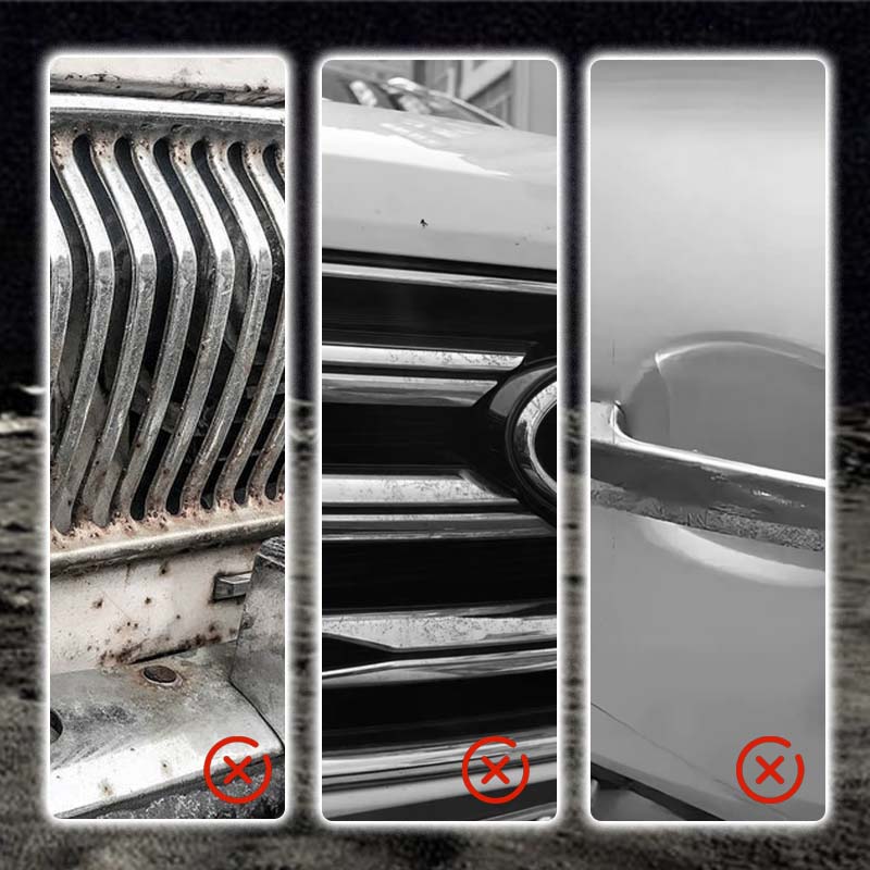🥳2026 HOT SALE🥳💞50K+ SOLD!✨🚗 50% OFF! Car Metal Chrome Polish – Restores dull chrome to mirror shine. Removes rust & oxidation. Easy apply, lasting results! 🛡️💎