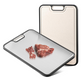 🥳2026 HOT SALE🥳💞50K+ SOLD!🔪🥩 50% OFF! Titanium Cutting Board – Dual‑surface: titanium for meat, wheat straw for veg. Anti‑slip, juice groove, easy clean. Perfect for every kitchen! 🧼✨