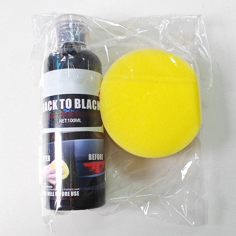 🥳2026 HOT SALE🥳💞50K+ SOLD!🚗✨ 50% OFF! Professional Plastic Reviver – Instantly restores faded trim to deep black. Long‑lasting UV protection. Non‑greasy, no streaks! 🛡️💪