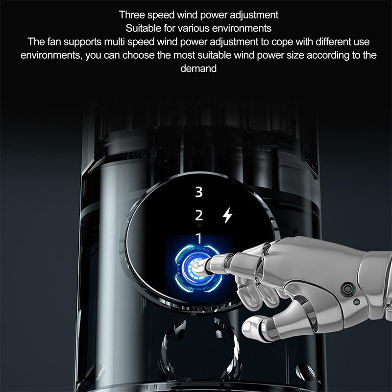 🥳2026 HOT SALE🥳💞50K+ SOLD!🌬️😴 50% OFF! 3‑Speed Quiet Tower Fan – Wide‑angle airflow, vertical/horizontal placement. Rechargeable & portable. Perfect for bedroom or office! 🖥️✨