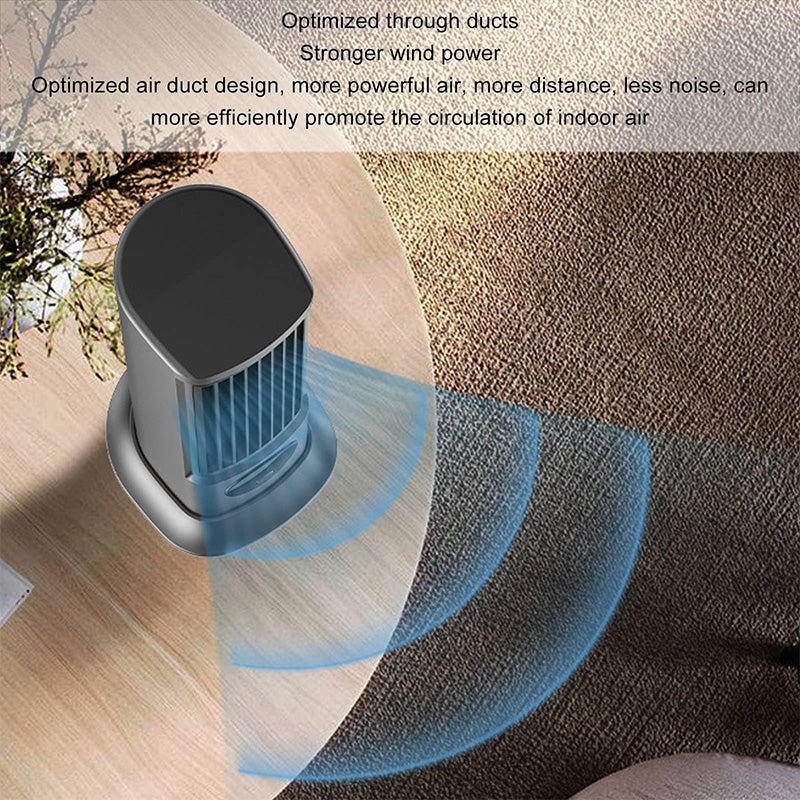 🥳2026 HOT SALE🥳💞50K+ SOLD!🌬️😴 50% OFF! 3‑Speed Quiet Tower Fan – Wide‑angle airflow, vertical/horizontal placement. Rechargeable & portable. Perfect for bedroom or office! 🖥️✨