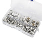 🥳2026 HOT SALE🥳💞50K+ SOLD! 🔧✨ 50% OFF! Flat Head Threaded Insert Nut Rivet Nuts Set – Multi-size, corrosion resistant & easy install. Works on wood, metal & plastic – perfect for furniture, automotive & DIY projects! 🛠️💪