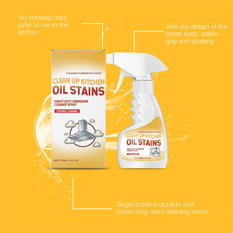🥳2026 HOT SALE🥳💞50K+ SOLD!🧯💥 50% OFF! Powerful Degreaser Spray – Cuts through tough grease & grime fast. Non‑toxic, safe for family & pets. Just spray & wipe! 🍳✨