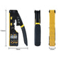 🥳2026 HOT SALE🥳💞50K+ SOLD!🔧🛠️ 50% OFF! Multi‑Function Network Cable Crimping Tool – 3‑in‑1: crimp, cut & strip. Through‑hole design for clean cuts. Color‑coded for error‑free wiring! 📡✨