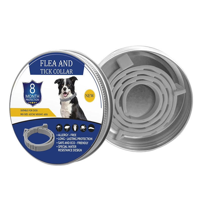 🥳2026 HOT SALE🥳💞50K+ SOLD!🐾🛡️ 50% OFF! Adjustable Flea & Tick Collar – Long‑lasting protection, waterproof & swim‑proof. Soft silicone, safe for pets. Spring & summer sorted! 🌿✨