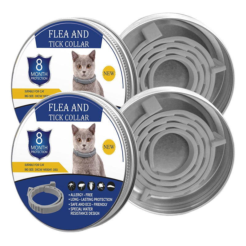 🥳2026 HOT SALE🥳💞50K+ SOLD!🐾🛡️ 50% OFF! Adjustable Flea & Tick Collar – Long‑lasting protection, waterproof & swim‑proof. Soft silicone, safe for pets. Spring & summer sorted! 🌿✨