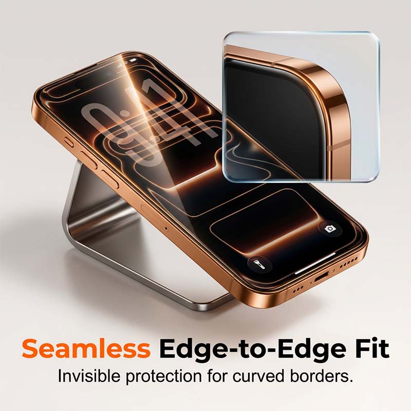 🥳2026 HOT SALE🥳💞50K+ SOLD!📱🛡️ 50% OFF! Auto‑align Screen Protector – 9H tempered glass, dust‑free & bubble‑free. Easy install in seconds – no more misalignment! 🔒✨