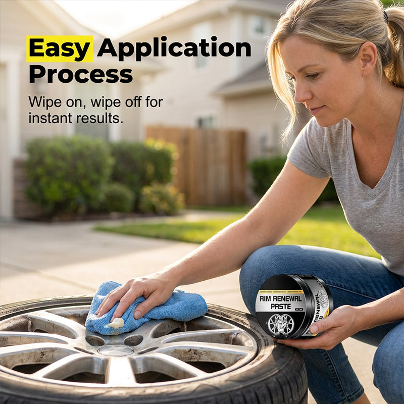 🥳2026 HOT SALE🥳💞50K+ SOLD!✨🛞 50% OFF! All‑in‑One Wheel Restoration Paste – Erases scratches & curb rash instantly. Molecular bonding, rock‑hard protection. Showroom shine! 💎🚗