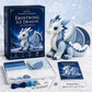 🥳2026 HOT SALE🥳💞50K+ SOLD!🐉🧵 50% OFF! DIY Ice Dragon Felt Patchwork Kit – Pre‑cut fabric, easy stitch holes & visual guide. A magical craft for kids & grandparents! 🌨️✨