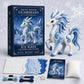 🥳2026 HOT SALE🥳💞50K+ SOLD!🐉🧵 50% OFF! DIY Ice Dragon Felt Patchwork Kit – Pre‑cut fabric, easy stitch holes & visual guide. A magical craft for kids & grandparents! 🌨️✨