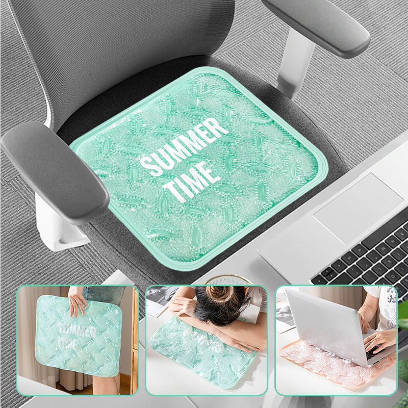🥳2026 HOT SALE🥳💞50K+ SOLD!❄️💨 50% OFF! Breathable Cooling Seat Cushion – Reduces heat & moisture, keeps you cool all day. Perfect for car, office & home. Say goodbye to sweaty seats! 🪑✨