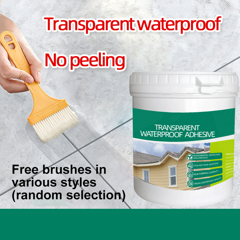 🥳2026 HOT SALE🥳💞50K+ SOLD!🛡️💎 50% OFF! Invisible Waterproof Sealant – Dries crystal clear, seals cracks permanently. Perfect for tiles, glass & roofs. Fix leaks without ruining the look! 🏠✨