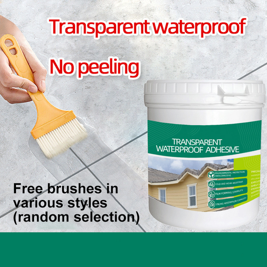 🥳2026 HOT SALE🥳💞50K+ SOLD!🛡️💎 50% OFF! Invisible Waterproof Sealant – Dries crystal clear, seals cracks permanently. Perfect for tiles, glass & roofs. Fix leaks without ruining the look! 🏠✨