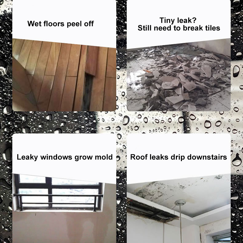 🥳2026 HOT SALE🥳💞50K+ SOLD!🛡️💎 50% OFF! Invisible Waterproof Sealant – Dries crystal clear, seals cracks permanently. Perfect for tiles, glass & roofs. Fix leaks without ruining the look! 🏠✨