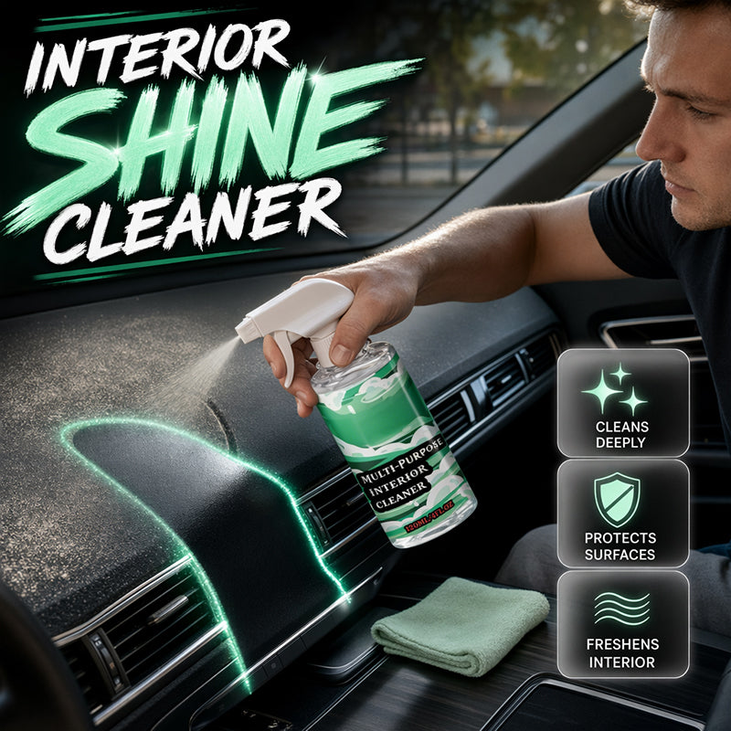 🥳2026 HOT SALE🥳💞50K+ SOLD!🌬️🚙 50% OFF! Car Interior Shine Cleaner – Removes fingerprints & buildup. Keeps your cabin looking neat for every trip. A simple way to refresh! 💎🛞