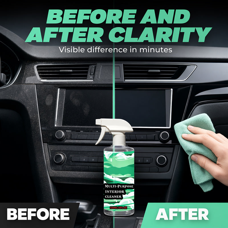 🥳2026 HOT SALE🥳💞50K+ SOLD!🌬️🚙 50% OFF! Car Interior Shine Cleaner – Removes fingerprints & buildup. Keeps your cabin looking neat for every trip. A simple way to refresh! 💎🛞