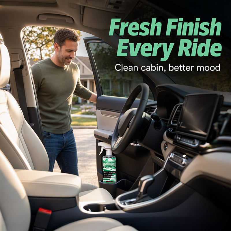 🥳2026 HOT SALE🥳💞50K+ SOLD!🌬️🚙 50% OFF! Car Interior Shine Cleaner – Removes fingerprints & buildup. Keeps your cabin looking neat for every trip. A simple way to refresh! 💎🛞