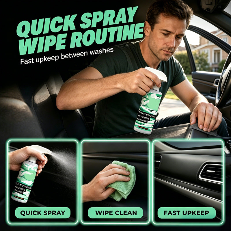 🥳2026 HOT SALE🥳💞50K+ SOLD!🌬️🚙 50% OFF! Car Interior Shine Cleaner – Removes fingerprints & buildup. Keeps your cabin looking neat for every trip. A simple way to refresh! 💎🛞
