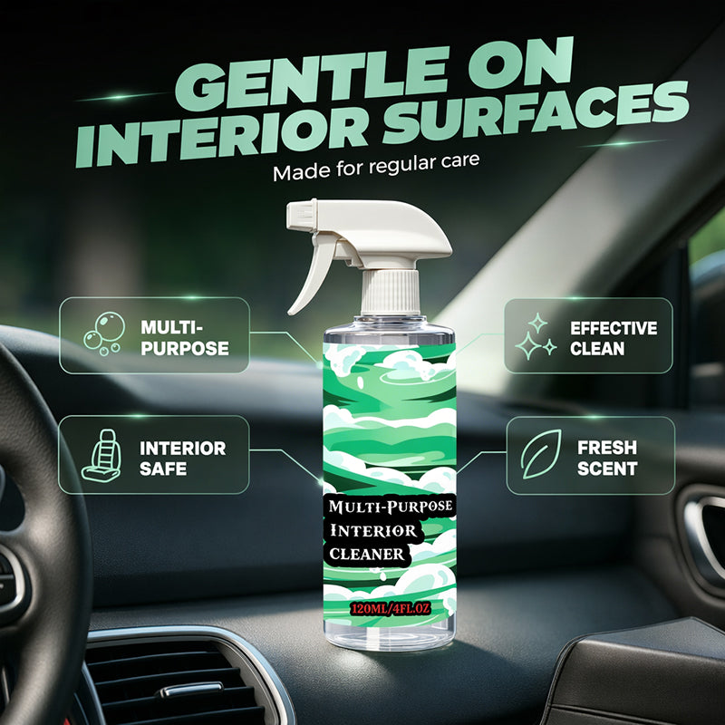 🥳2026 HOT SALE🥳💞50K+ SOLD!🌬️🚙 50% OFF! Car Interior Shine Cleaner – Removes fingerprints & buildup. Keeps your cabin looking neat for every trip. A simple way to refresh! 💎🛞