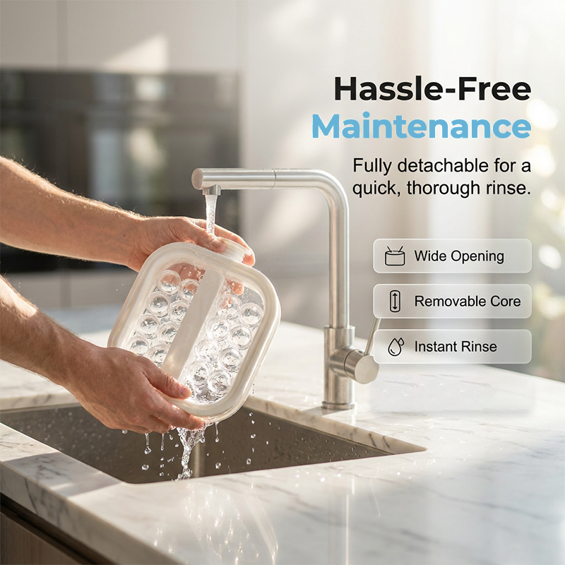 🥳2026 HOT SALE🥳💞50K+ SOLD!🧊🍹 50% OFF! Portable Silicone Ice Ball Maker Kettle – Make 6 ice balls at once, leak‑proof & BPA‑free. Perfect for home, garden & camping! 🌿✨