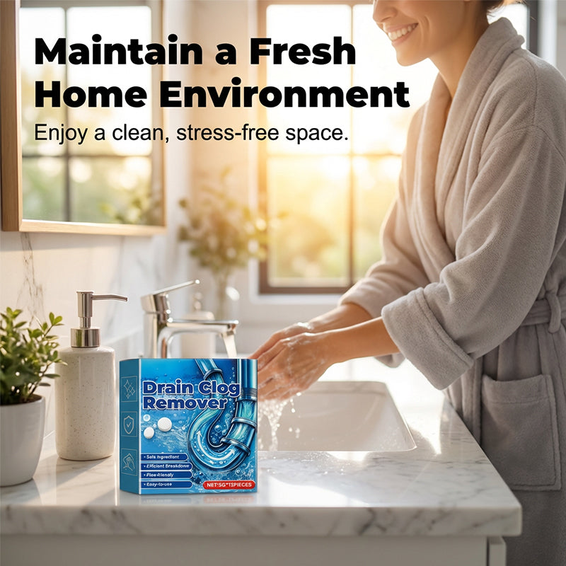 🧼 Buy 2, get 3 free! ⏰ Effervescent tablets for clearing drain clogs – reliably dissolve hair, grease, and dirt – work quickly and gently – for the kitchen, bathroom, and sink