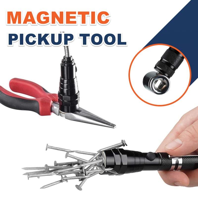 🥳2026 HOT SALE🥳💞50K+ SOLD!🔦🧲 50% OFF! Magnetic Telescopic Flashlight – Extends 16–56cm, 360° gooseneck. Strong magnet, super bright. Perfect for hard‑to‑reach spots! 🛠️✨